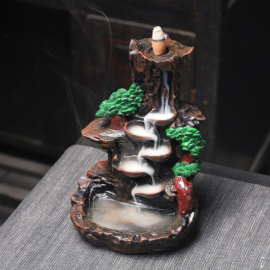 Waterfall Mountain Taxiang SeatTwo Usages: There are 50 incense cones and 50 incense sticks in the box. The waterfall backflow incense burner can be used with incense cones or incense sticks. Exquhttps://detail.1688.com/offer/610964629638.html?spm=a261y.7663282.10811813088311.15.19fdc6b6Wy0BPx&sk=consignDOPEPLUS.COM