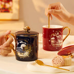 Wedding Anniversary Gifts Couple Mugs Good Times Color Changing Cups-3
