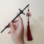 Sword Hairpin Tassel Hairpin Updo Chinese Ancient Style Clothing Accessories Modeling Headdress Hairpin