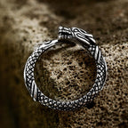 Stainless Steel Chinese Zodiac Dragon Shaped Ring