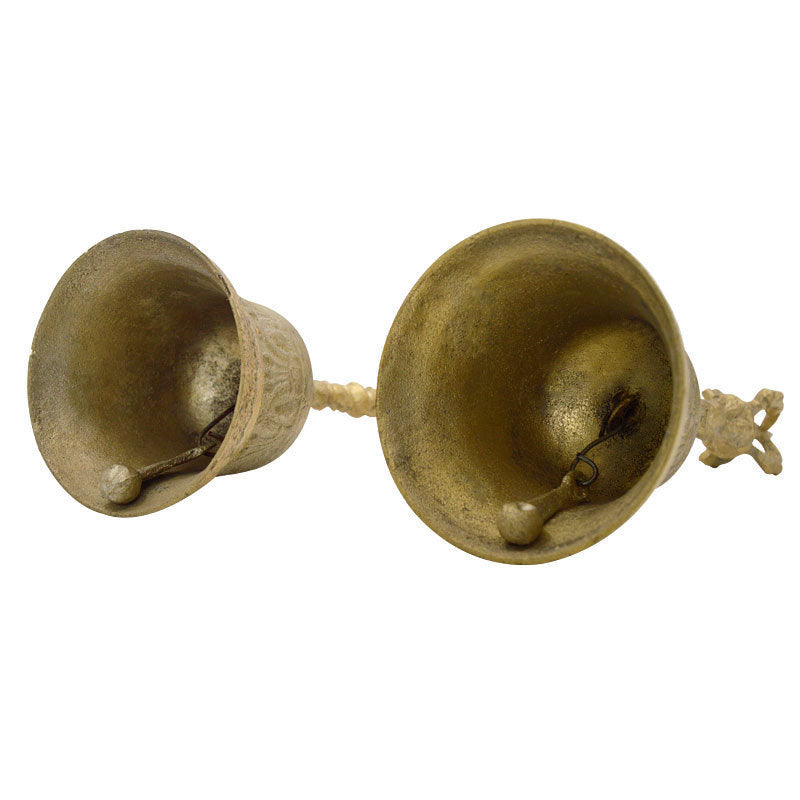 Sanqingling Tripronged Copper Hand-operated Vajra Bell