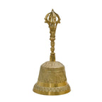 Sanqingling Tripronged Copper Hand-operated Vajra Bell