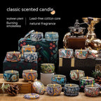 Floral Fruit Scented Candle Set 12 Soy Wax Travel Candles-1