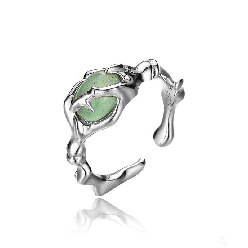 Chinese Style Bamboo Knot Fashion Ring