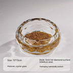 High End Luxury Crystal Glass Ashtray
