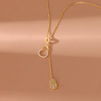 S925 Sterling Silver Gourd Necklace Hetian Jade Fu Lu