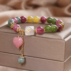 Women's New Chinese-style Natural Color Tourmaline Bracelet