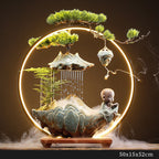 Alpine Flowing Water Attracting Wealth Feng Shui Ornament