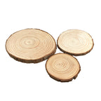 Log Annual Rings Pine Chip Cushion Wood Pile Coaster