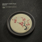 Absorbent Bakelite Coasters Tea Ceremony Heat Proof Mat