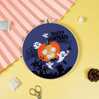 Halloween Decoration Gift Handmade Embroidery Material Kit-6