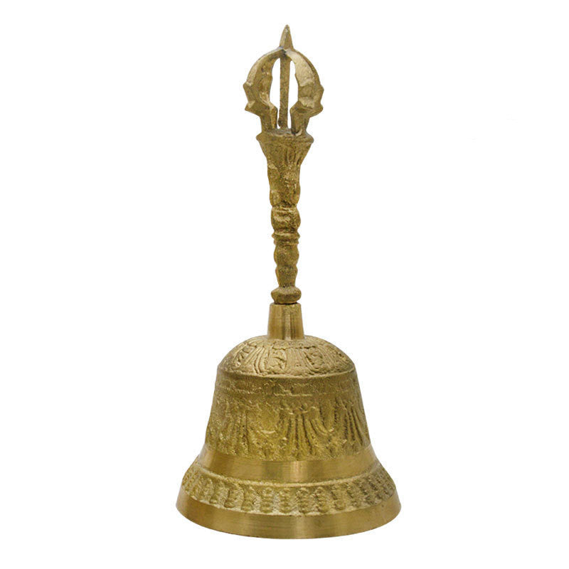 Sanqingling Tripronged Copper Hand-operated Vajra Bell