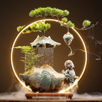 Alpine Flowing Water Attracting Wealth Feng Shui Ornament