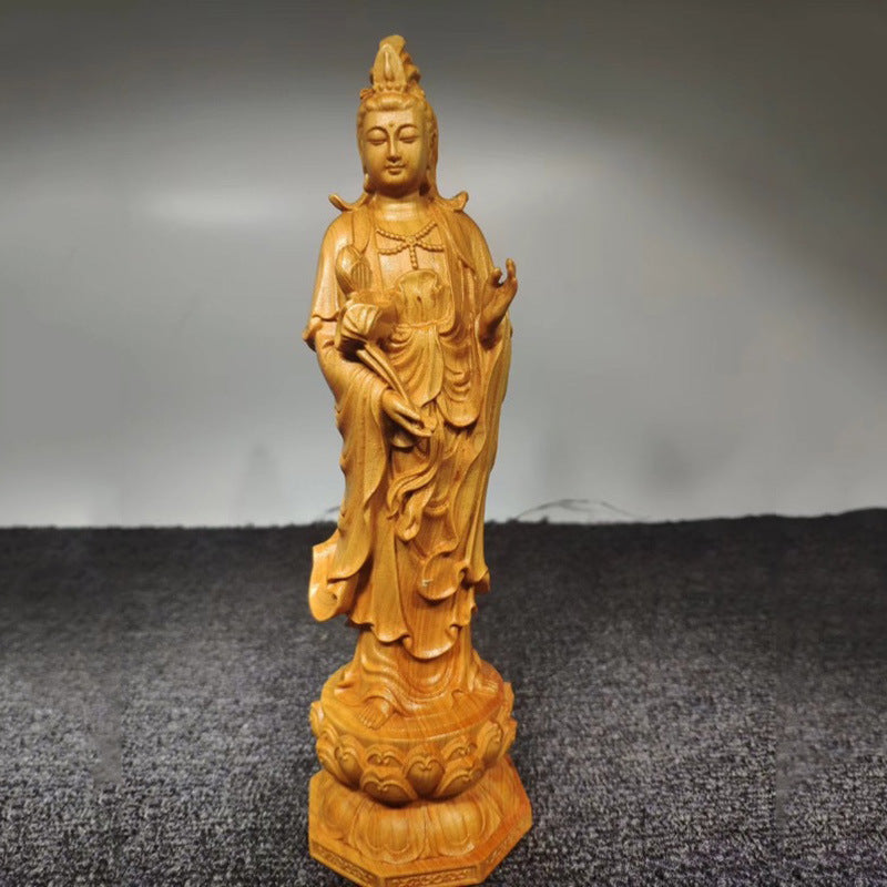 Western Trinity Wooden Feng Shui Ornaments