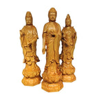 Western Trinity Wooden Feng Shui Ornaments