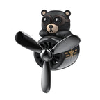 Haco Bear Car Mounted Aromatherapy Air Outlet Cartoon Solid Fragrance Car Accessories