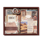 Retro Gift Box 155-piece Set Ins Gift Box Notebook Tape Sticker Set
