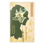 Floral metal bookmarks with tassels for gift packaging