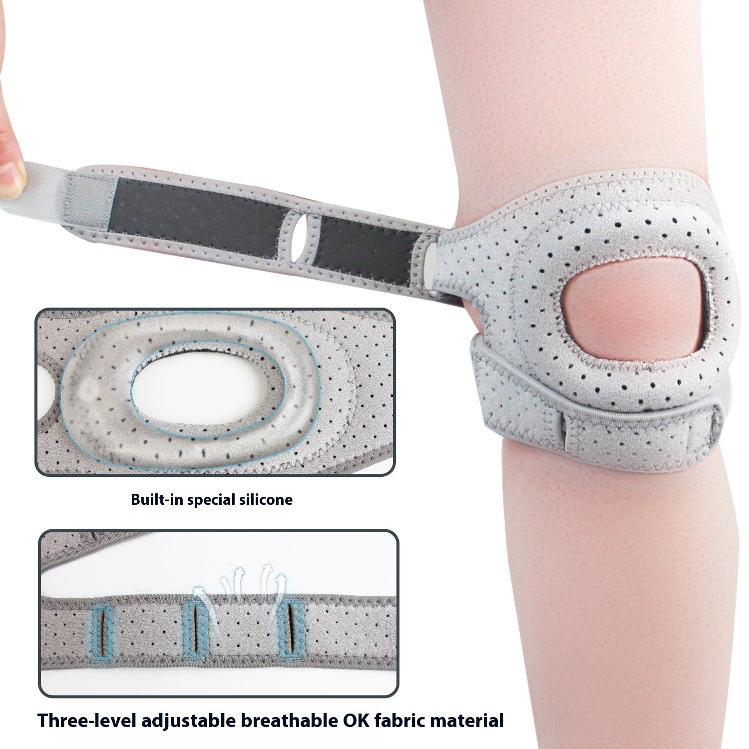 Running Sports Skipping Rope Knee Protective Gear