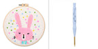 Simple Cartoon Flower Handmade Embroidery Material Kit-17
