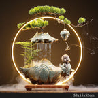 Alpine Flowing Water Attracting Wealth Feng Shui Ornament
