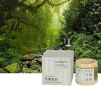 Bamboo Scented Candle Handmade Soy Wax Aromatherapy Gift-9