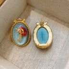 Jelly Glaze Earrings Vintage Earrings