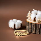 Personalized Name Ring Custom Letter Jewelry for Women