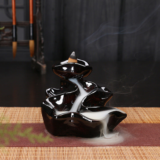 incense burner ceramic incense
Two Usages: The backflow incense burner can be used with incense cones or incense sticks.
 Function &amp; Widely Use: Use the incense burner waterfall together withhttps://detail.1688.com/offer/543201308586.html?spm=a261y.7663282.10811813088311.15.4bfd2107UrTsbo&sk=consignDOPEPLUS.COM